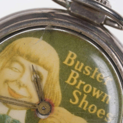 c1970 Buster Brown Shoes Watch/ Pocketwatch - Estate Fresh Austin