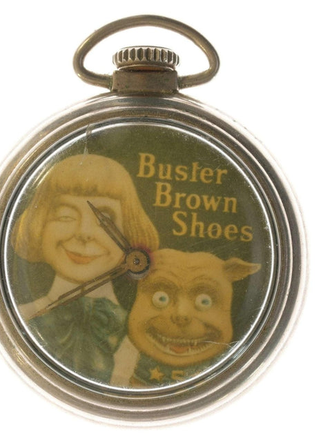 c1970 Buster Brown Shoes Watch/ Pocketwatch - Estate Fresh Austin