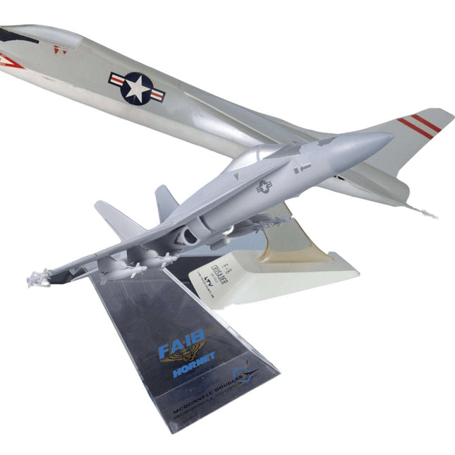 C1970 F8 Crusader LTV Topping and c1980 FA - 18 Hornet McDonnell Douglas - Estate Fresh Austin