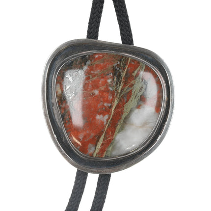 c1970's Sterling and Jasper modernist bolo tie - Estate Fresh Austin