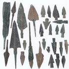 c700-1000bc Luristan bronze spear and arrowhead collection - Estate Fresh Austin