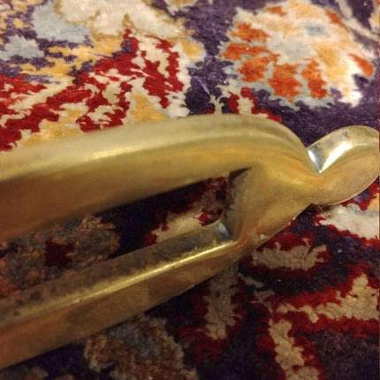 16.5" 18th Century Dutch brass ladle