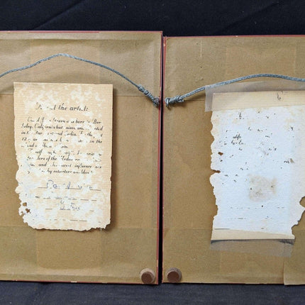 Carol Jean Green Miniature Watercolors Listed California Artist - Estate Fresh Austin