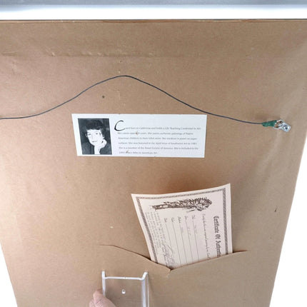 Carol Theroux California Listed Artist original Pastel drawing of a Mountain Man - Estate Fresh Austin