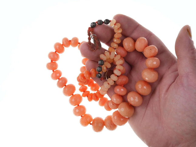 Chan Luu Peach Quartz beaded necklace - Estate Fresh Austin