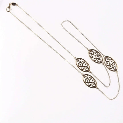 Charles Garnier Sterling Vermeil necklace - Estate Fresh Austin