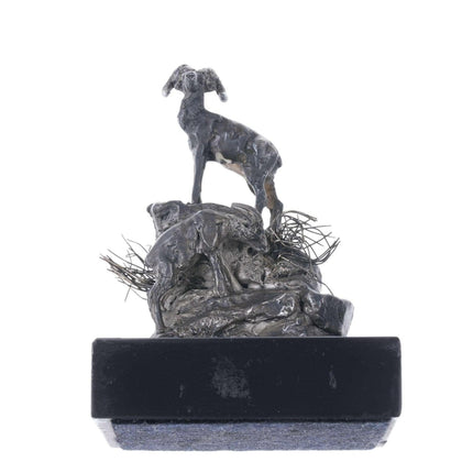 Charles M. Russell, Trigg Solid Sterling Silver Mountain Sheep Sculpture Limited - Estate Fresh Austin