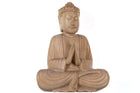 Chinese Proc Period Carved Boxwood Buddha figure - Estate Fresh Austin