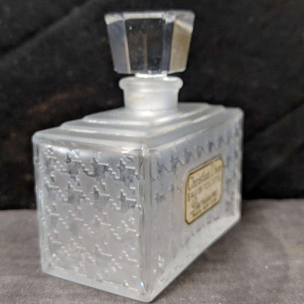 Christian Dior Diorissimo Frosted Perfume Bottle - Estate Fresh Austin