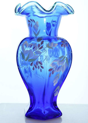 Cobalt Fenton 75 Year Vase - Estate Fresh Austin