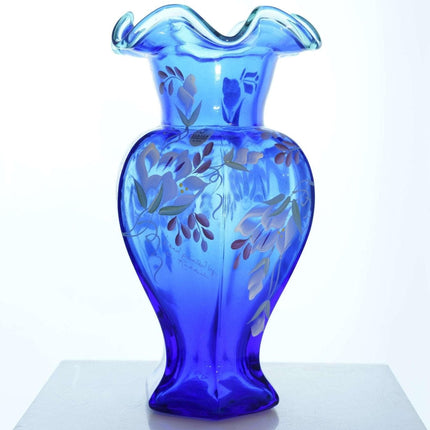 Cobalt Fenton 75 Year Vase - Estate Fresh Austin