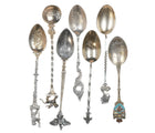 Collection of Antique Stering and 800 silver demitass spoons - Estate Fresh Austin