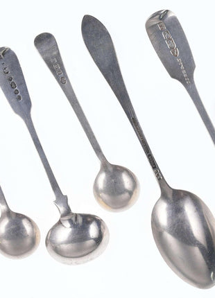 Collection of Interesting sterling spoons - Estate Fresh Austin