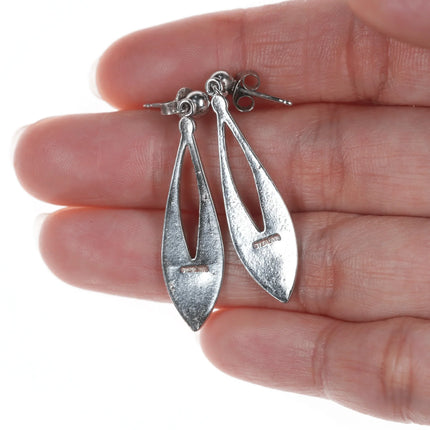 Collection of southwestern and Native American sterling earrings - Estate Fresh Austin