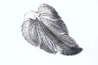 Danecraft Sterling leaf brooch pin - Estate Fresh Austin