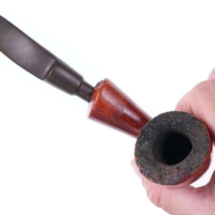 Danish Bari Special Handcut Smooth Freehand (7200) Tobacco Pipe - Estate Fresh Austin