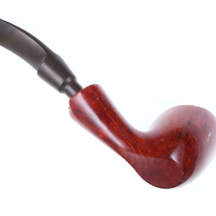 Danish Bari Special Handcut Smooth Freehand (7200) Tobacco Pipe - Estate Fresh Austin