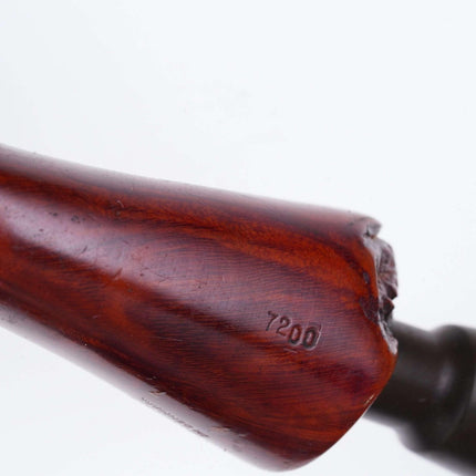 Danish Bari Special Handcut Smooth Freehand (7200) Tobacco Pipe - Estate Fresh Austin