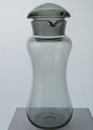 Danish Mid Century Modern Holmegaard Per Lutkin Smoke Cocktail Shaker / Decanter - Estate Fresh Austin