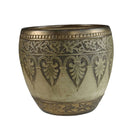 Dini & Cellai Italian Bronze Mounted Terracotta Cachepot - Estate Fresh Austin
