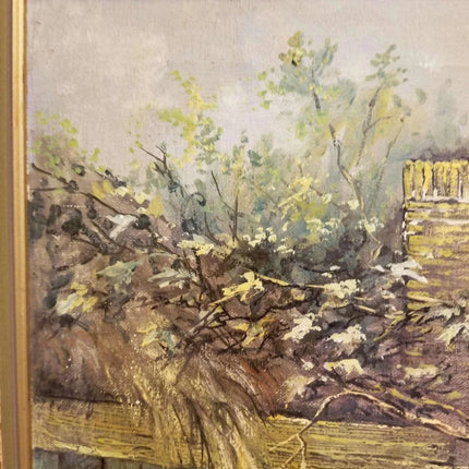 Dutch Country Painting J.C. Van Wassenaar Listed Artist 20.5" x 24" canvas - Estate Fresh Austin