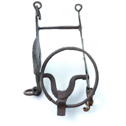 Early African Dogon/ Taureg brass and iron horse ring bit - Estate Fresh Austin