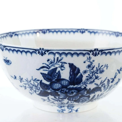 Early Booths thin British Ironstone bowl - Estate Fresh Austin