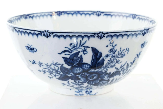 Early Booths thin British Ironstone bowl - Estate Fresh Austin