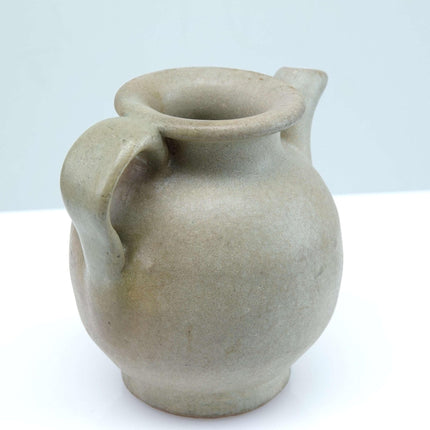 Early Celadon Stoneware Water Dropper in Teapot Form - Estate Fresh Austin