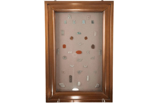 Early Chinese Jade/Carnelian Button collection - Estate Fresh Austin