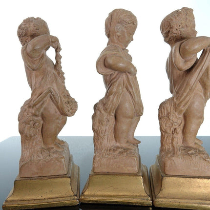 Borghese Terracotta Cherubs set of 3