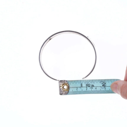 Eldon Kalemsa Siwingyumptewa Sr Hopi Overlay Bracelet - Estate Fresh Austin