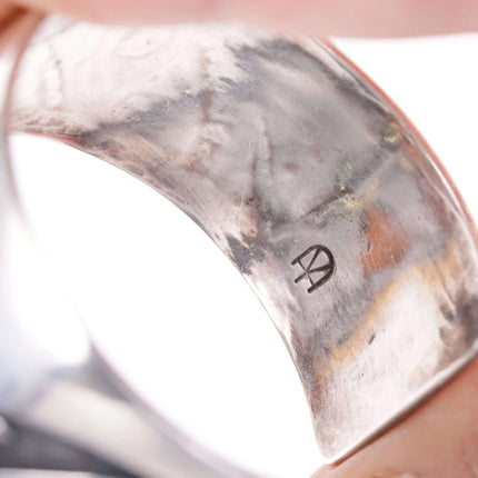 Eldon Kalemsa Siwingyumptewa Sr Hopi Overlay Bracelet - Estate Fresh Austin