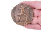 Emil Zettler (1878-1946) 1933 Chicago worlds fair bronze medallion - Estate Fresh Austin