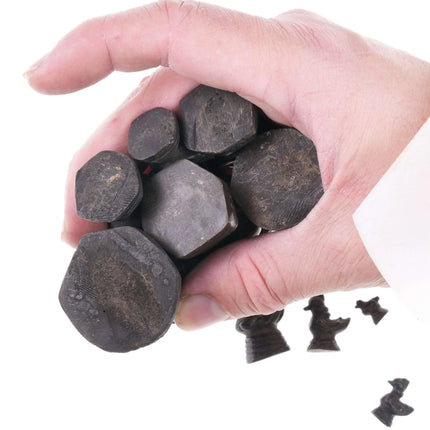 Extensive Antique Burmese Bronze opium weight set df - Estate Fresh Austin