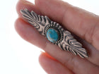 Fred Harvey Era Turquoise/sterling pin - Estate Fresh Austin