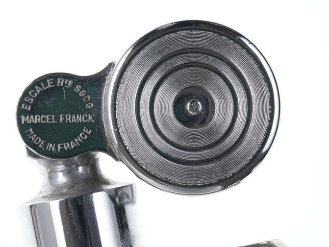 French Baccarat Marcel Franck Escale Silver Overlay Atomizer perfume bottle - Estate Fresh Austin