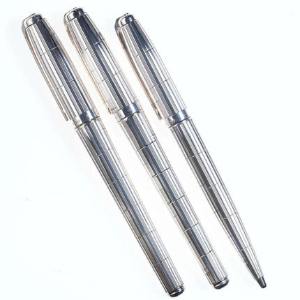 French S T Dupont Fidelio Lignes Recoupees 3 pen set - Estate Fresh Austin