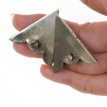 Fritch Bros 10k/Sterling Saguaro Cactus 1.5" Collar tips - Estate Fresh Austin