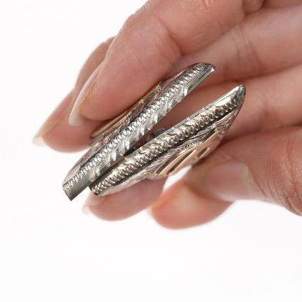 Fritch Bros 10k/Sterling Saguaro Cactus 1.5" Collar tips - Estate Fresh Austin