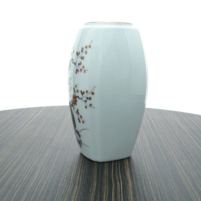 Fukagawa Seiji Arita Vase With Cobalt Imari Style Decoration c.1960 - Estate Fresh Austin