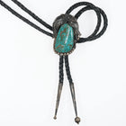 Garrison Boyd Navajo High Grade turquoise silver bolo tie - Estate Fresh Austin