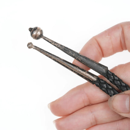 Garrison Boyd Navajo High Grade turquoise silver bolo tie - Estate Fresh Austin