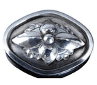 Georg Jensen Sterling Silver Art Deco Flower Pin - Estate Fresh Austin