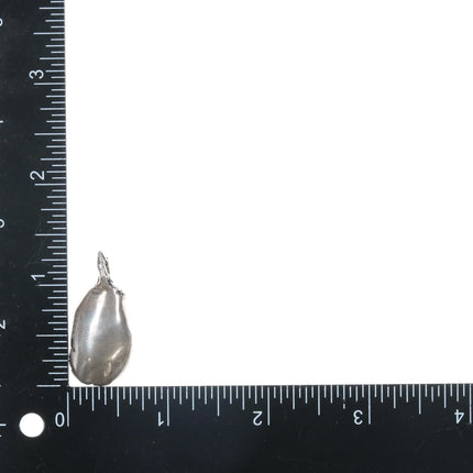 Gerald M. Stinn (1937 - 2019) California Modernist sterling necklace - turquoise - Estate Fresh Austin