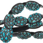 Geraldine Yazzie Navajo Silver and turquoise cluster concho belt - Estate Fresh Austin