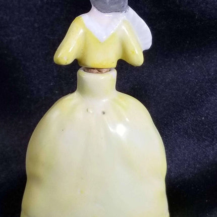 Germany Figural Perfume Bottle Woman in dress Porcelain c.1910 - Estate Fresh Austin