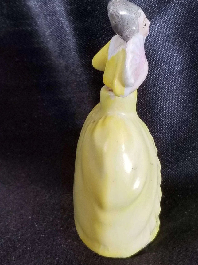 Germany Figural Perfume Bottle Woman in dress Porcelain c.1910 - Estate Fresh Austin