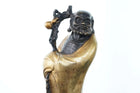 Gilt bronze Bodhidharma Figure - Estate Fresh Austin
