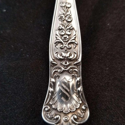 Gorham Maryland Sterling Silver Cracker Scoop Pat 1896 "S" Monogram - Estate Fresh Austin